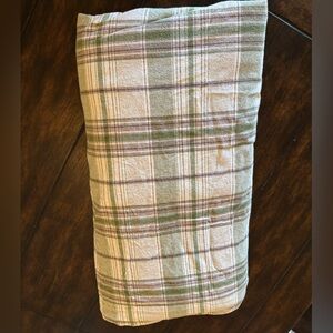 EDDIE BAUER HOME King Plaid Flannel Duvet Cover